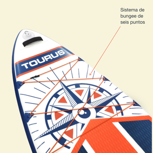 TURI 11'6" Tabla SUP Inflable tecnología MSL Touring Recreativa