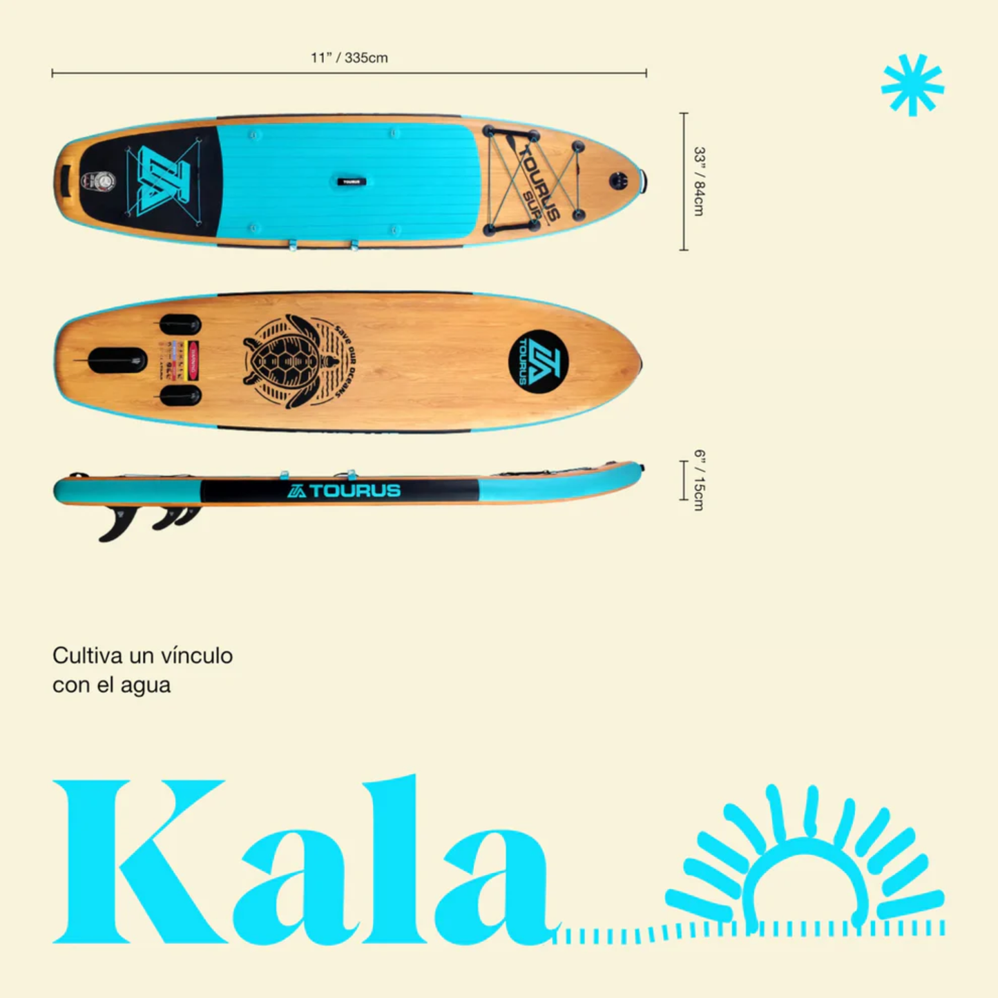 KALA 11' Tabla SUP Inflable All-Round Cruiser