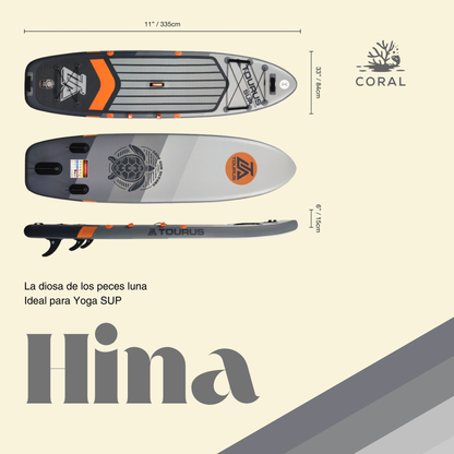 HINA 10'6" Tabla SUP Inflable All-Round Yoga