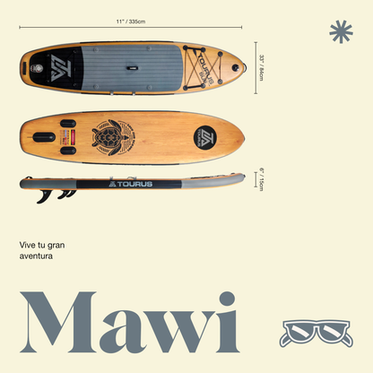 MAWI 11' Tabla SUP Inflable All-Round Versátil