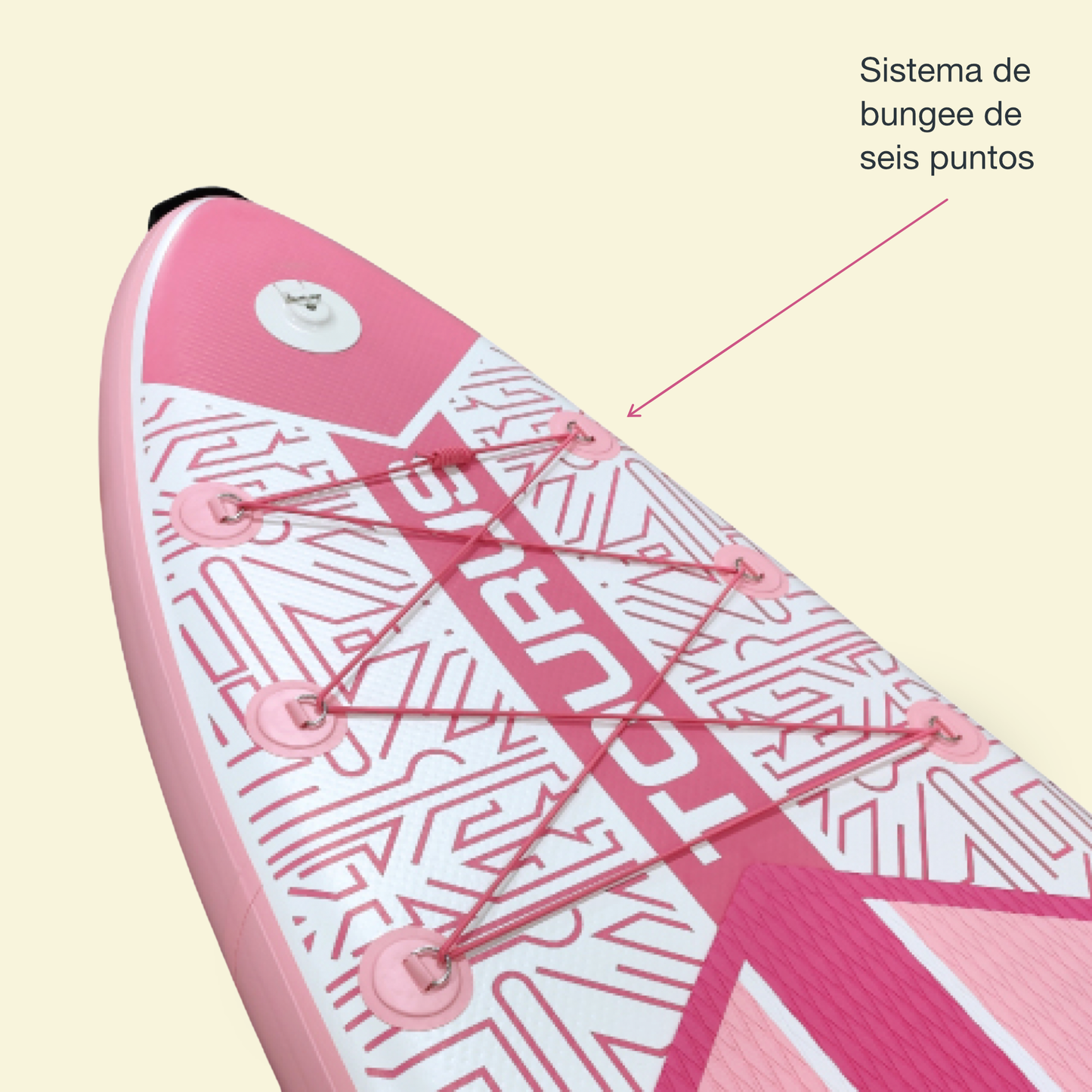 EMA 10'6" Tabla SUP Inflable All-Round Compacta