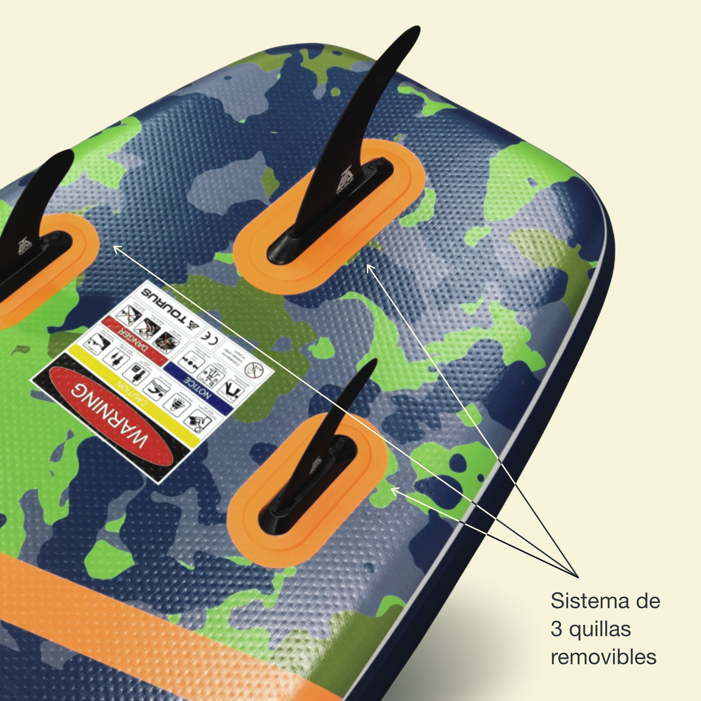 ANI 11'6" Tabla SUP Inflable Utility Fishing